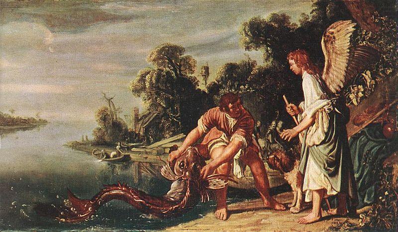 The Angel and Tobias with the Fish, Pieter Lastman